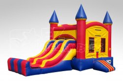 eabb0c88638cc701598348d3478e3645 Dual Slide Bounce House Combo